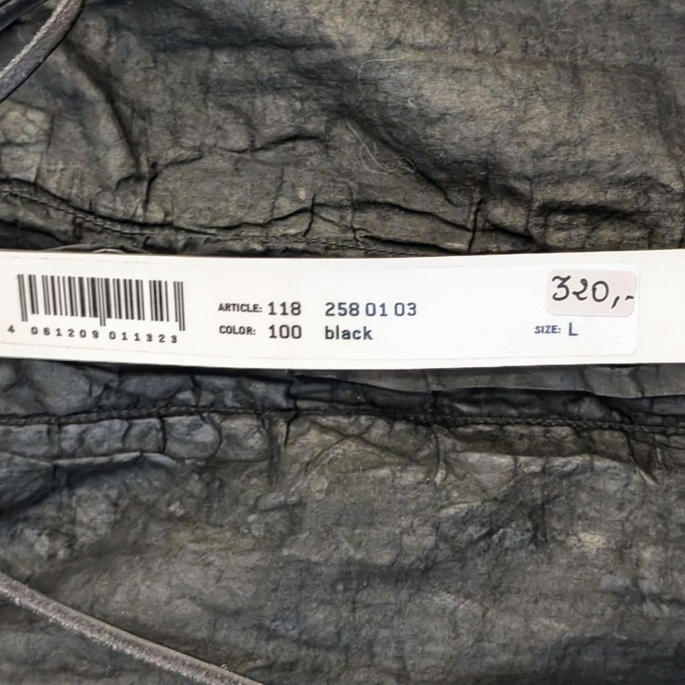 NWT Rundholz Dip Drop Crotch Cotton Pants – Black – Size L - Picture 7 of 9